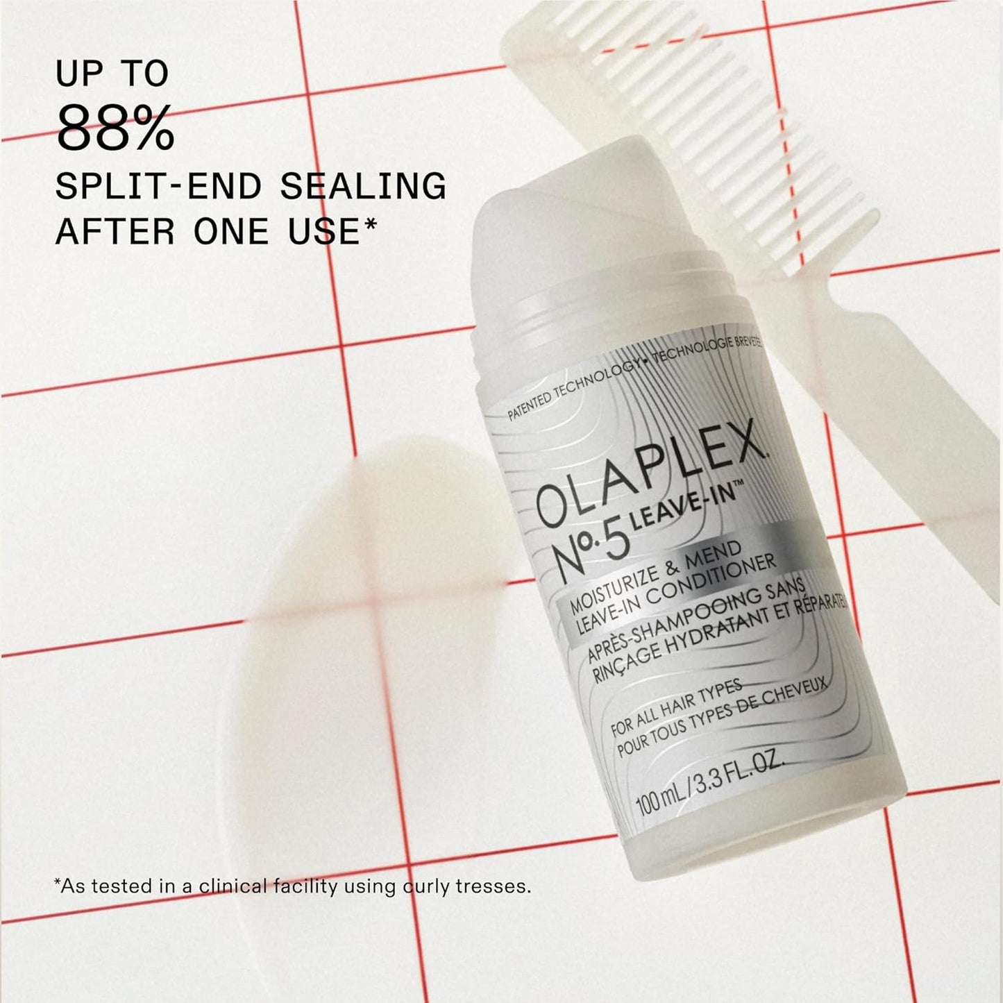 Olaplex No.5 Leave-In Conditioner – Repairs & Moisturizes, Heat Protection, Reduces Breakage
