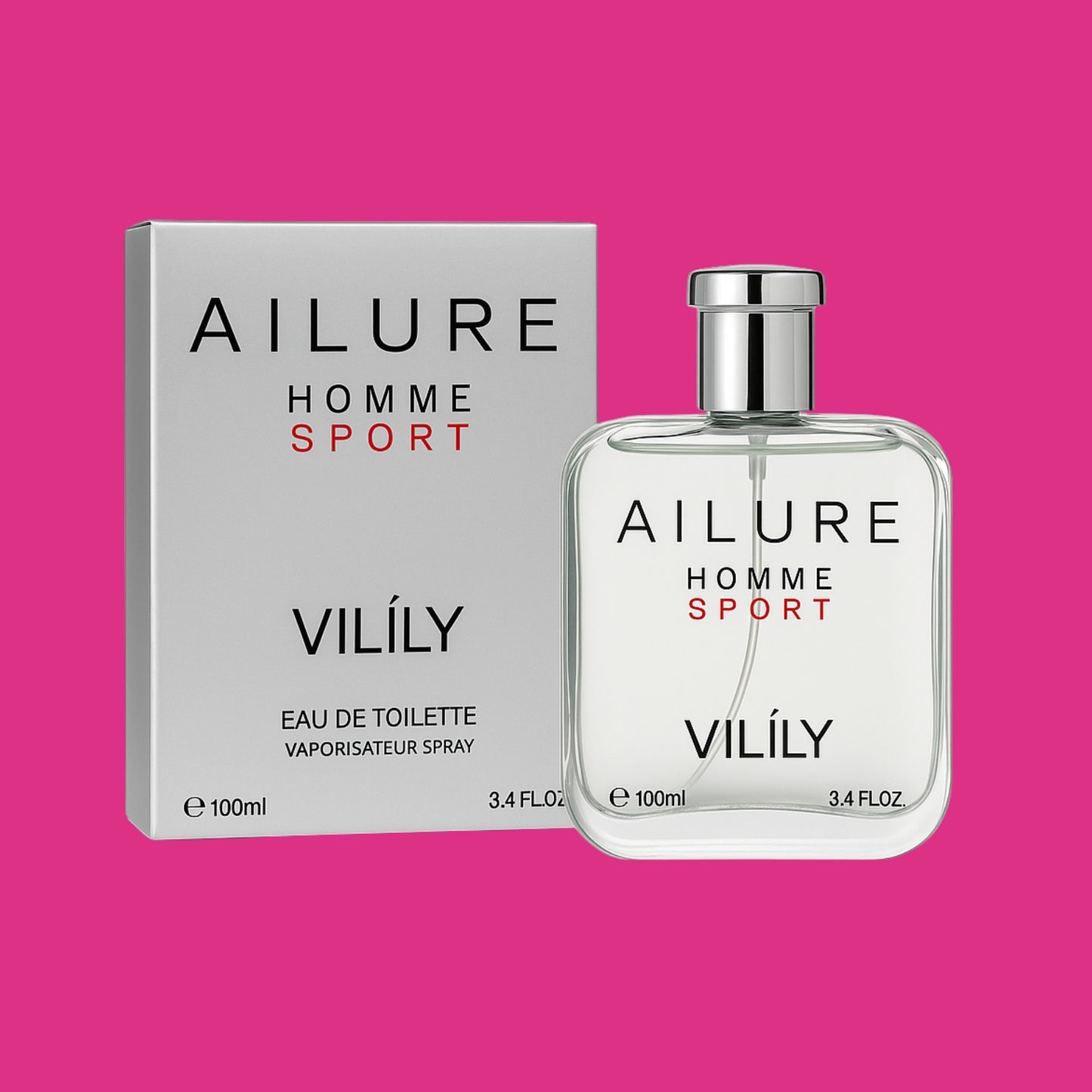 Ailure Homme Sport Eau de Toilette 100 ml – Fresh Men’s and Unisex Perfume | Vilíly