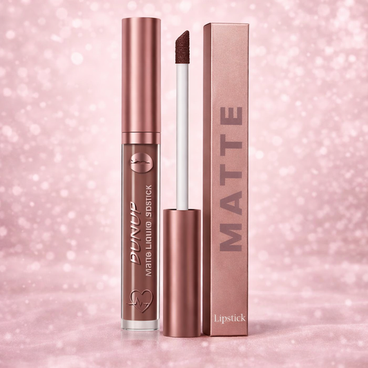 Matte Liquid Lipstick – Shade 02 (Rosy Brown Nude)