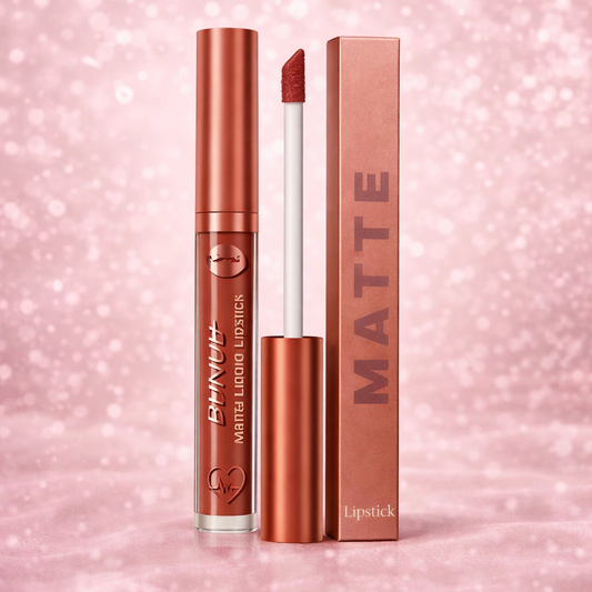 Matte Liquid Lipstick – Shade 04 (Classic Rose Red)