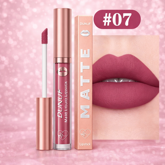 Matte Liquid Lipstick – Shade #07 | Long-Lasting Velvet Matte, Waterproof & Non-Stick