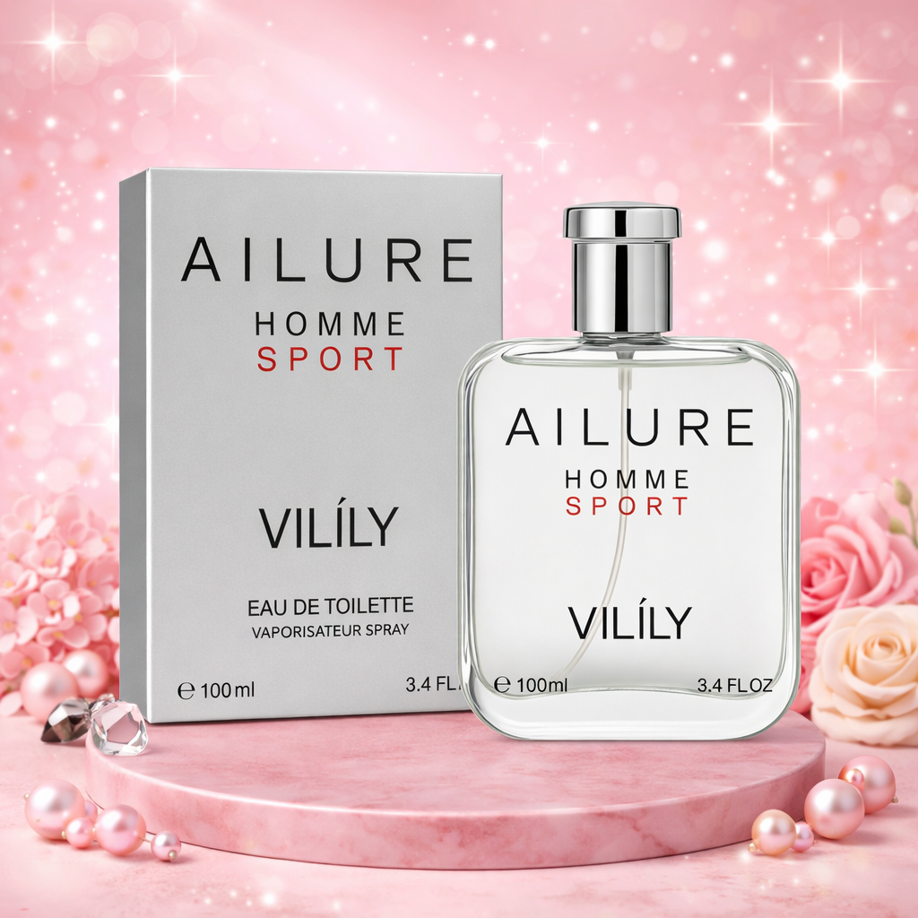 Ailure Homme Sport Eau de Toilette 100 ml – Fresh Men’s and Unisex Perfume | Vilíly