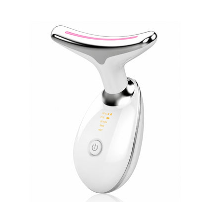 7-color LED anti-wrinkle face and neck massager - beauty device UAE