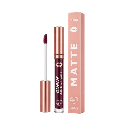 Matte liquid lipstick deep berry shade 18 - bold feminine lip UAE