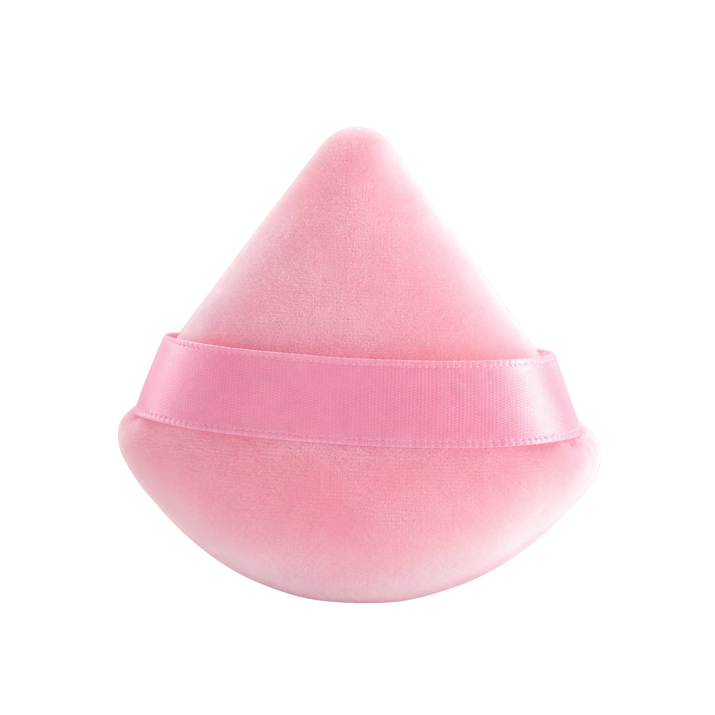 Pink velvet powder puff ultra-soft - makeup setting tool UAE