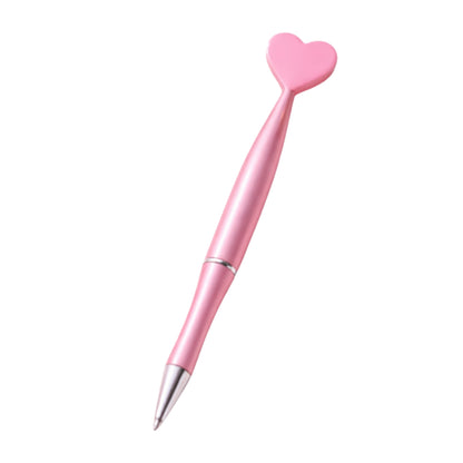 Pink heart rotating pen - cute gift stationery UAE