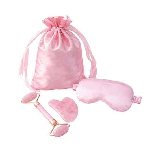 Spa Beauty Ritual Gift Set with sleep mask and facial massager UAE