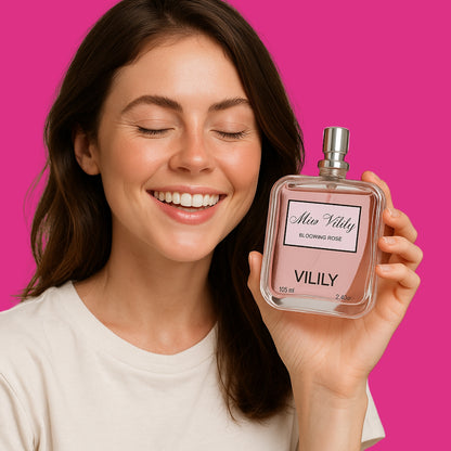 Miss Vilily Blooming Rose Eau de Toilette 100 ml – Floral Women’s Perfume | Vilíly